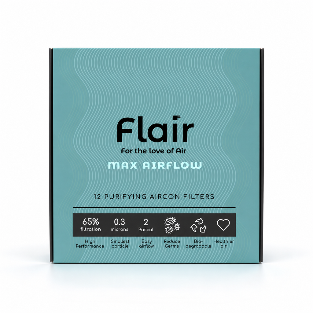 Max Airflow - 12 Pack Air Purifying AC Filters