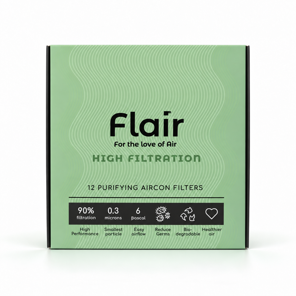 High Filtration - 12 Pack Air Purifying AC Filters