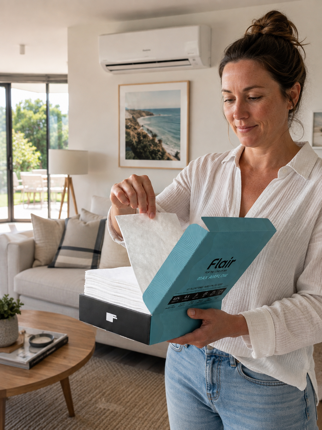 Max Airflow - 12 Pack Air Purifying AC Filters