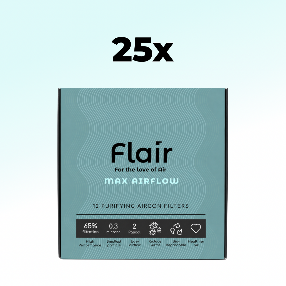 Flair Max Airflow 12 Pack | 25 Boxes