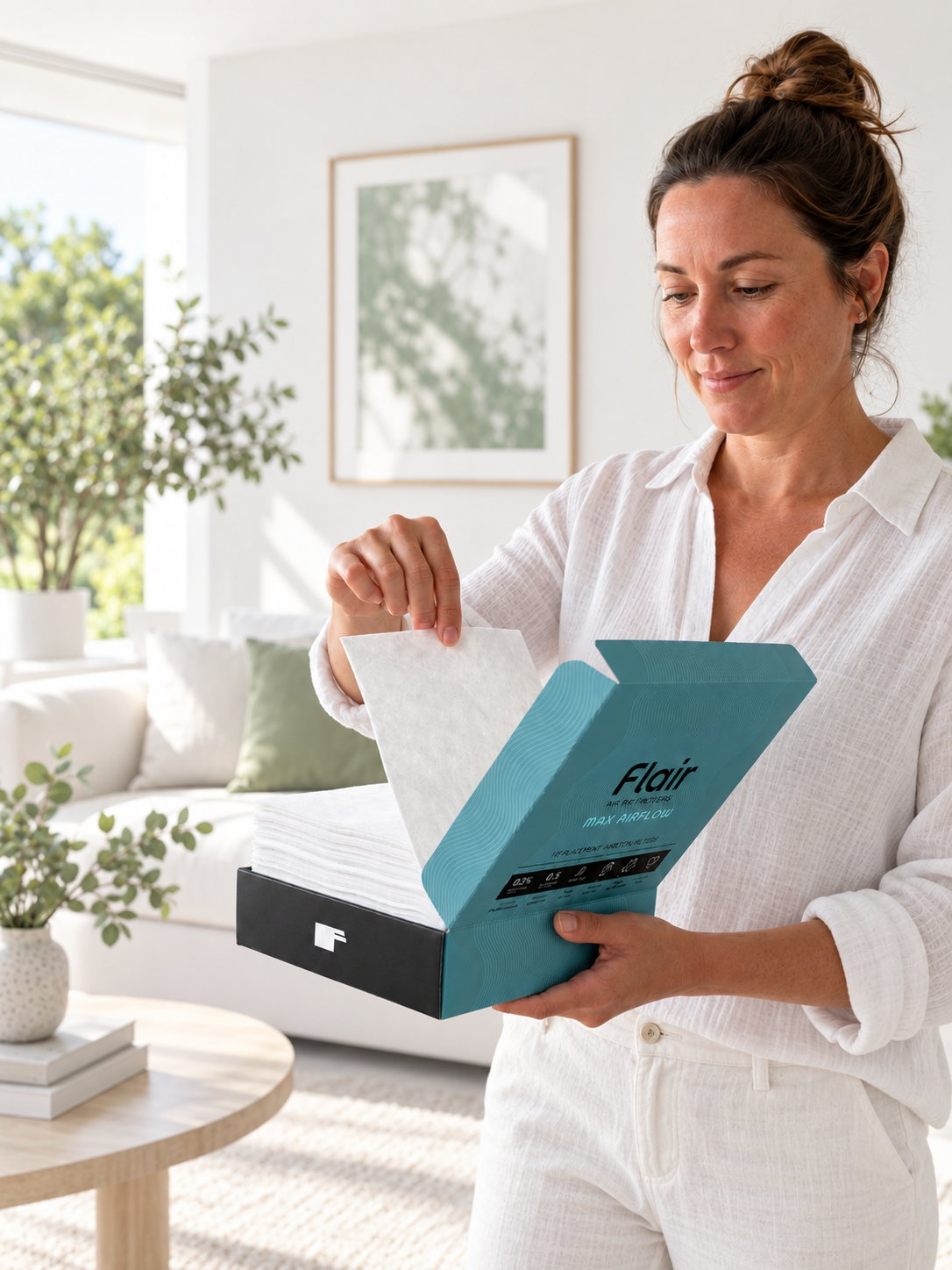 Max Airflow - 12 Pack Air Purifying AC Filters